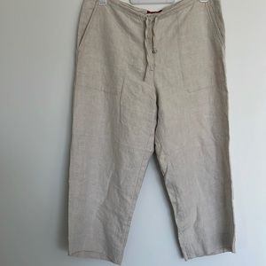Plus Size Linen Pants